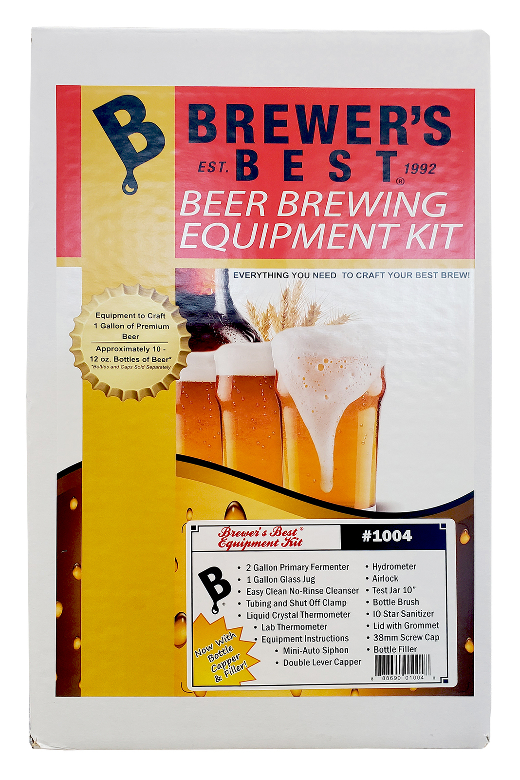 One Gallon Home-Brew Beer Making Equipment Kit gallery