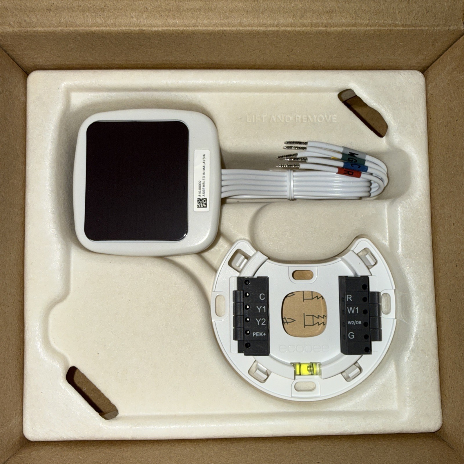 Ecobee EB-STATE6L-01 Smart Thermostat Enhanced white gallery