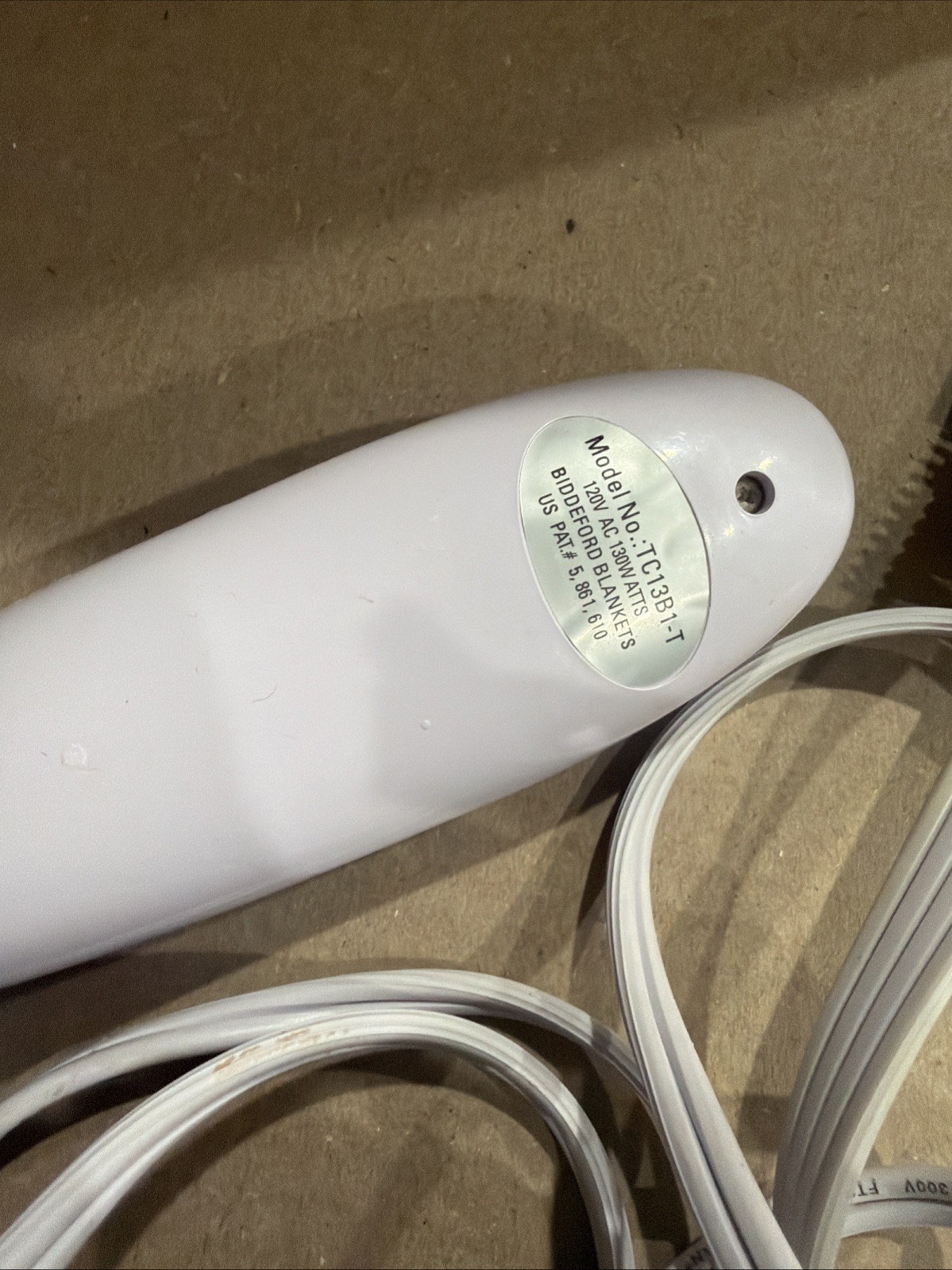 Biddeford TC13B1-T Single Control Electric Blanket Controller 4-Prong TESTED gallery