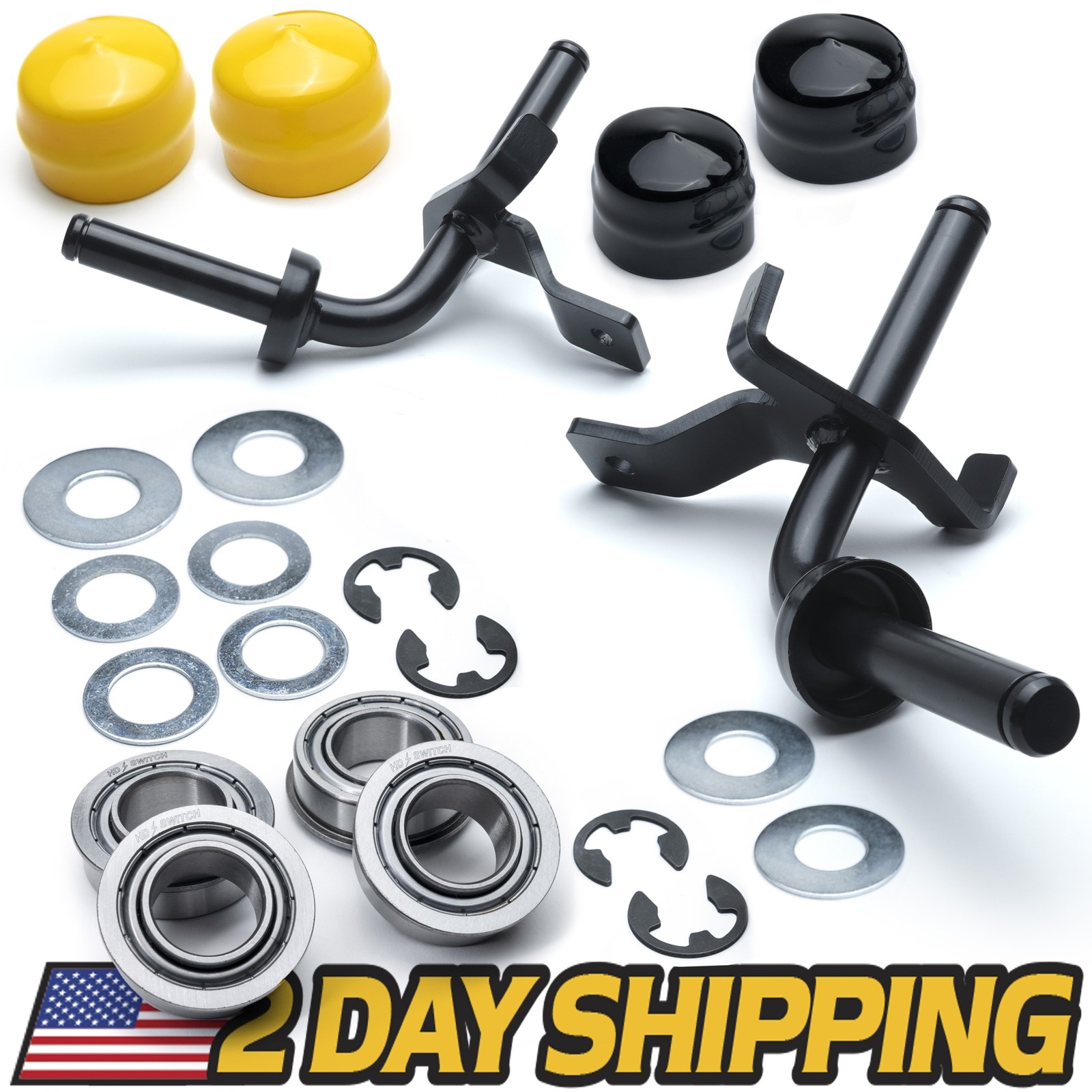 Front Spindle & Bearing Kit for John Deere L100 L105 L110 L111 L118 L120 L130 gallery