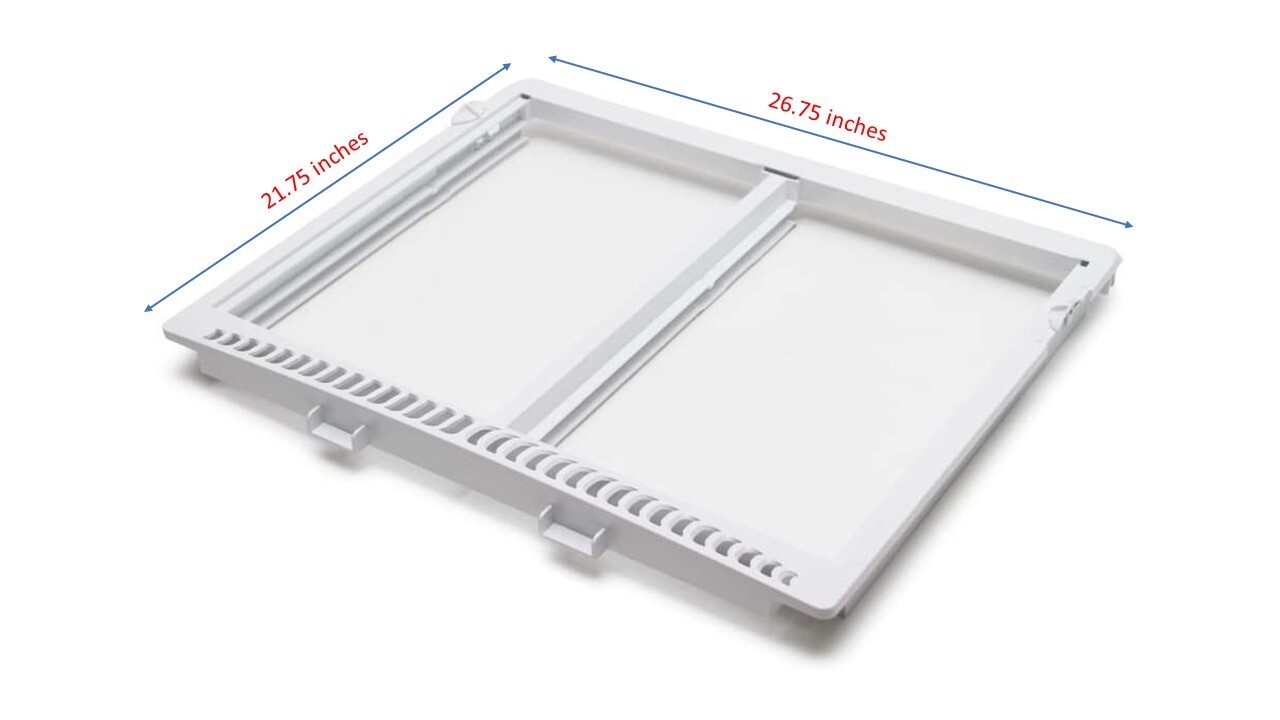 Crisper Cover for Frigidaire Refrigerator GS21HTZBK1 GLHT216TAB1 FRT21S6AWN gallery