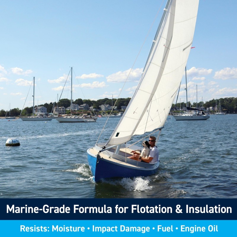 Expanding Polyurethane Marine Foam - 2 Part Pour Foam for Boat Floatation, Insul gallery