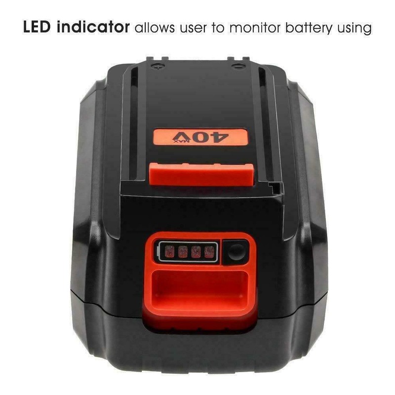 Battery LBX36 40V Replacement for Black and Decker Lithium Ion LBX2040 LBXR36 gallery