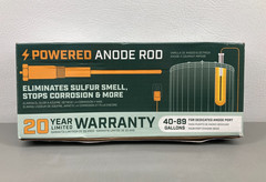 Corro-Protec Powered Anode Rod for Water Heater Eliminates Smell Stops Corrosion