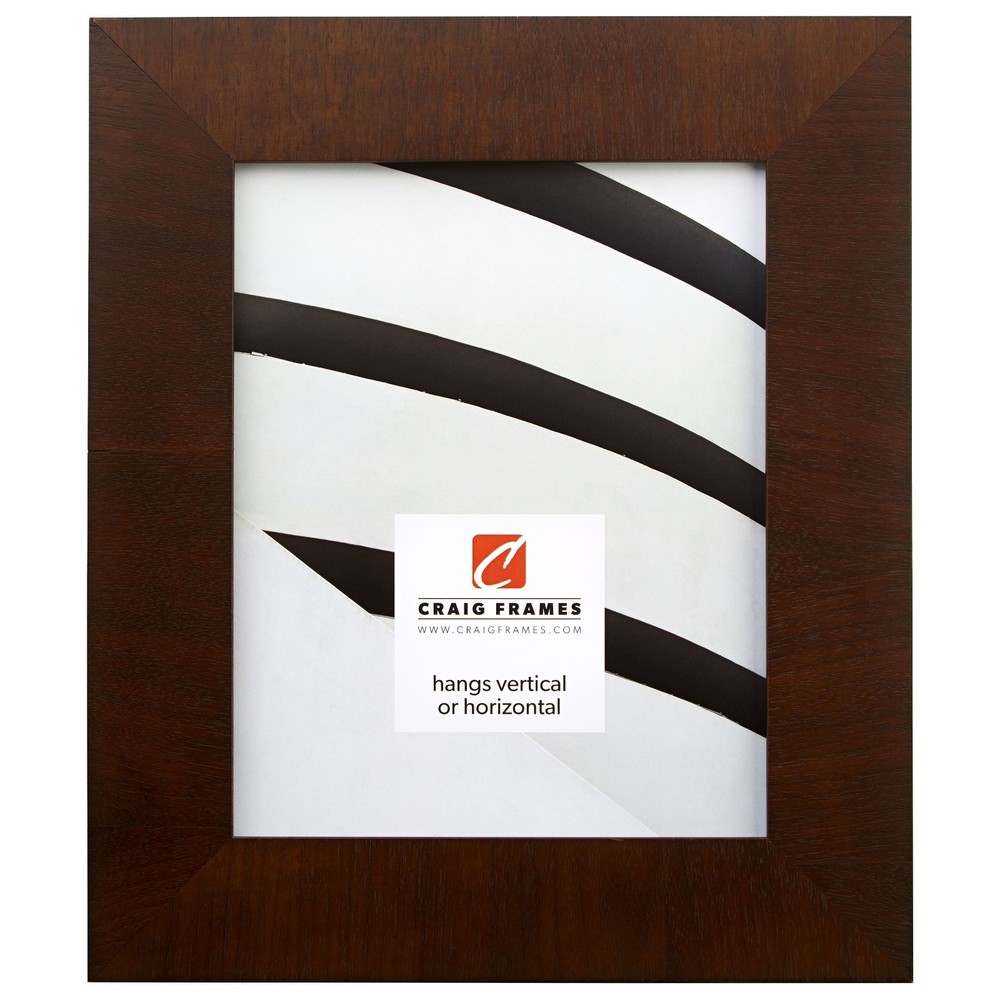 Craig Frames 2.0" Winston, Veneer Walnut Brown Wood Picture Frame