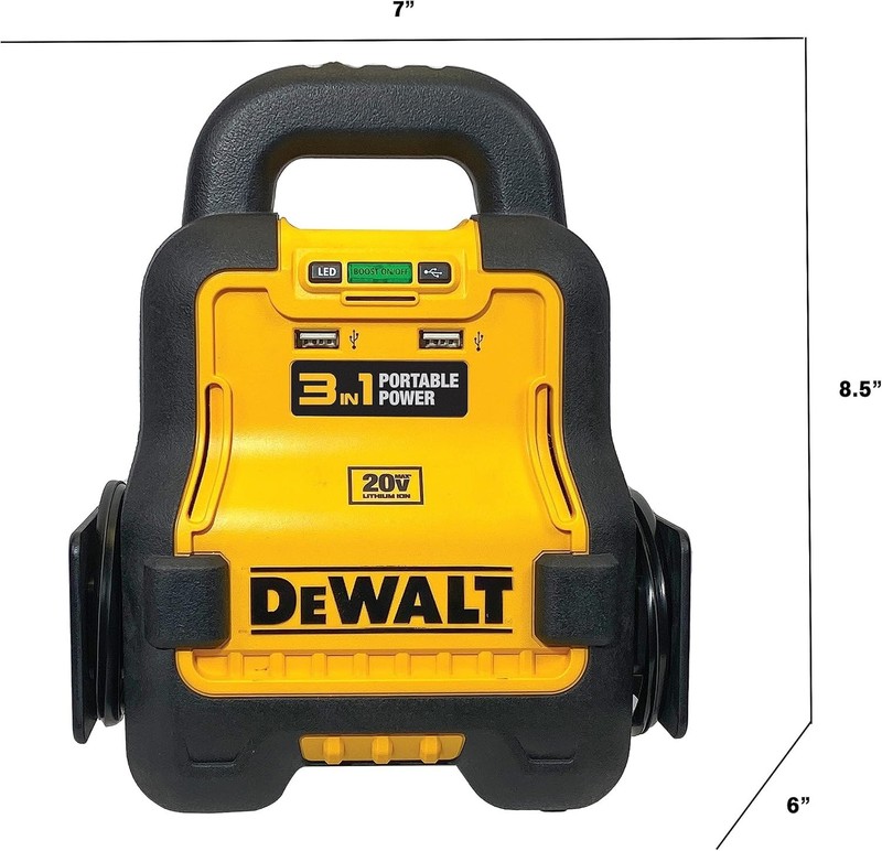 Professional Battery Booster/Jump Starter, 20-Volts (TOOL ONLY) DXAE20VBB gallery