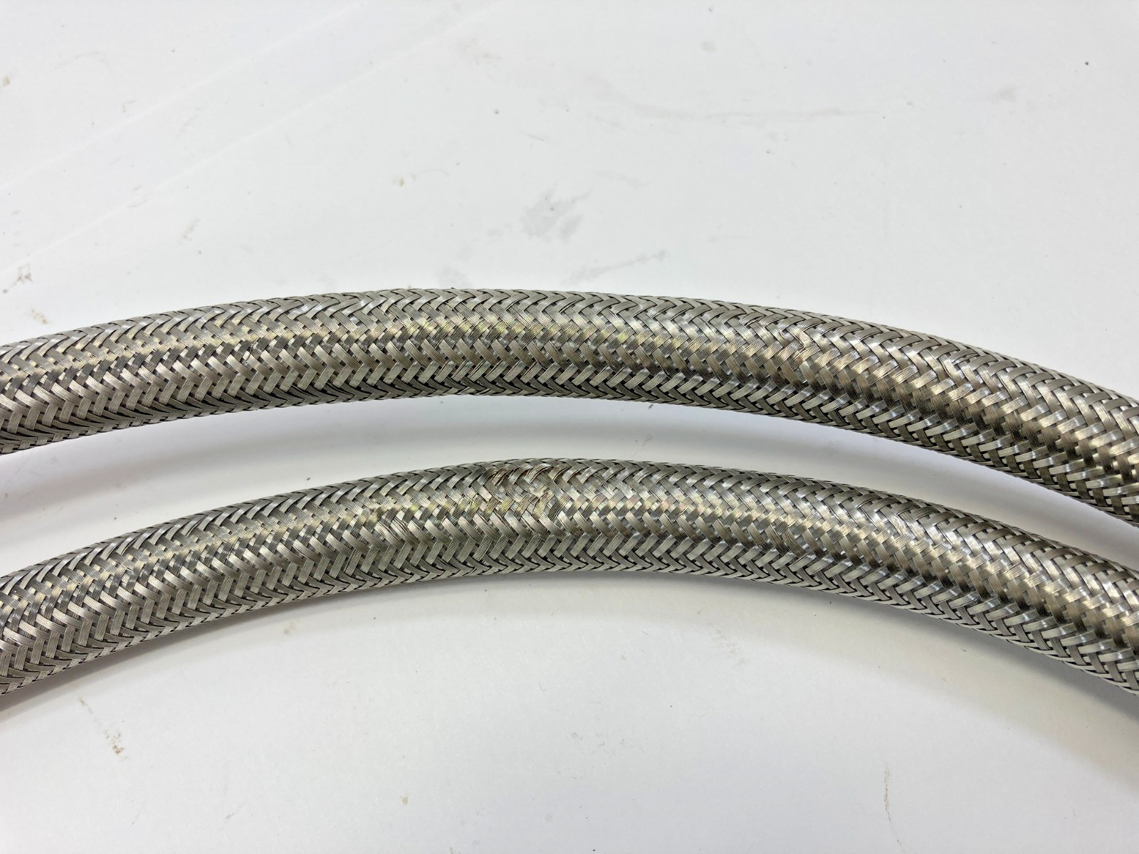 (1) Fluidmaster ~ 72" Long Stainless Steel 3/4"x3/4" Washing Machine Hose gallery