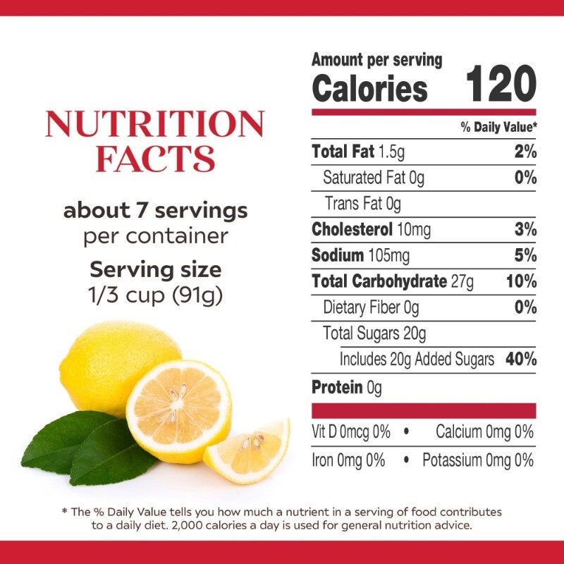 (4pack) Duncan Hines Comstock Original Lemon Crème Pie Filling and Topping,21 oz gallery