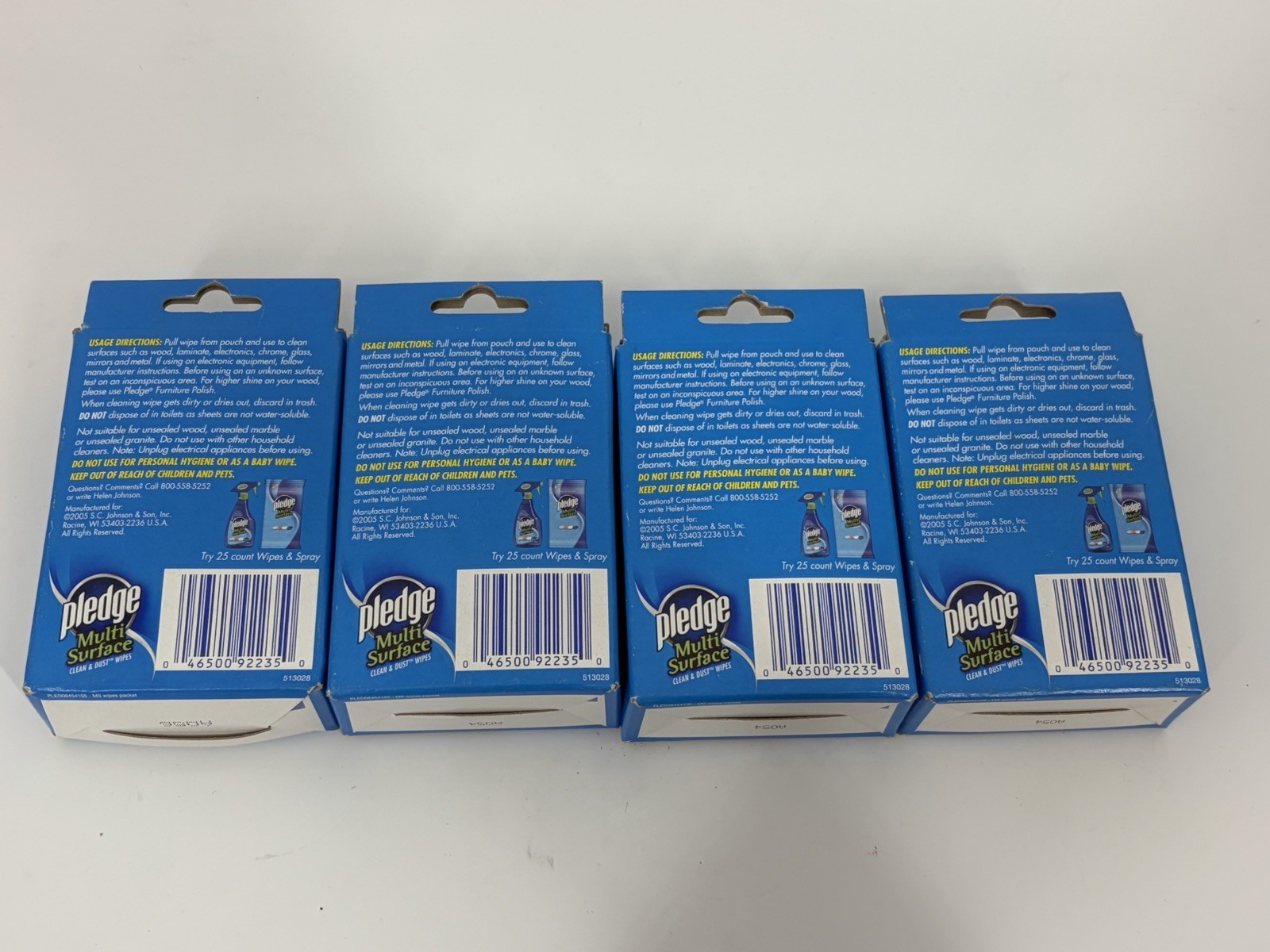 Pledge Multi Surface Clean Dust Wipes Lot of 4 Boxes 12 Total Discontinued gallery