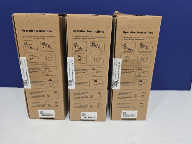 LAB CHARGE Labcharge Best Ionic AIR PURIFIER 3PACK EXCELLENT FOR HOME Clean gallery