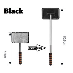 Extendable Windshield Cleaning Tool Kit Car Window Glass Wiper Cleaner Brush Pad