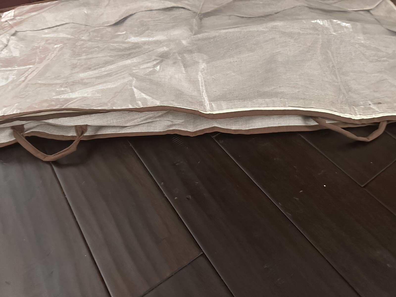 NEW Canopy Clear View Under-Bed Storage, Rich Brown/Fresh Ivory gallery
