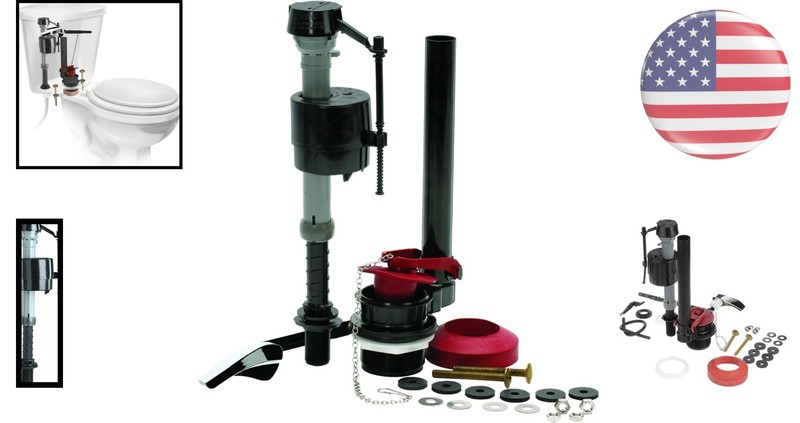 High Performance Universal Toilet Repair Kit: Fits 2-Inch Flush Valves with Ease gallery