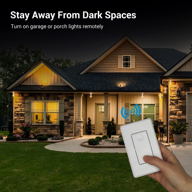 DEWENWILS Remote Control Light Socket Wireless Light Switch and Receiver Set gallery