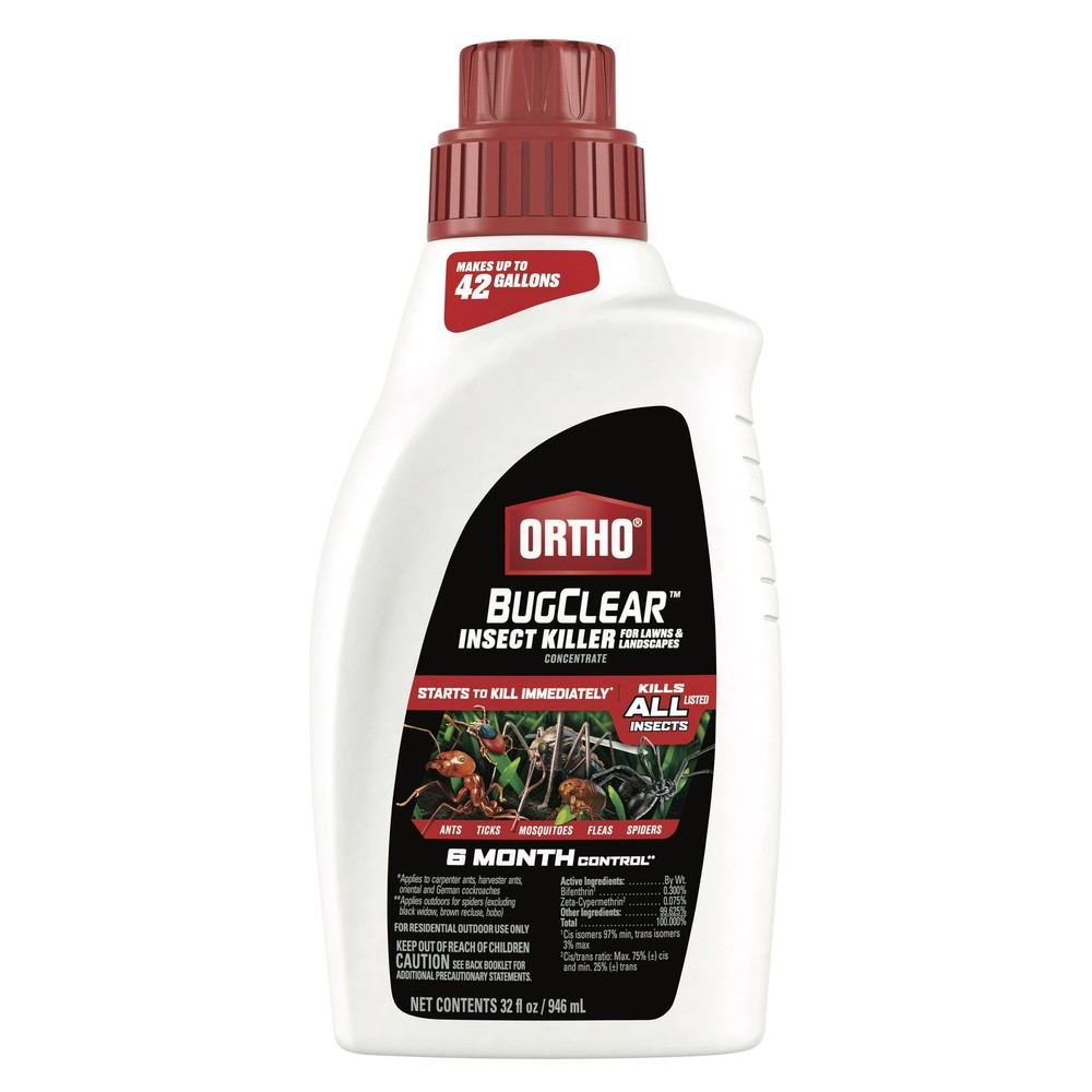 Ortho 32 oz BugClear Bugs Insects Killer for Lawns & Landscapes Concentrate