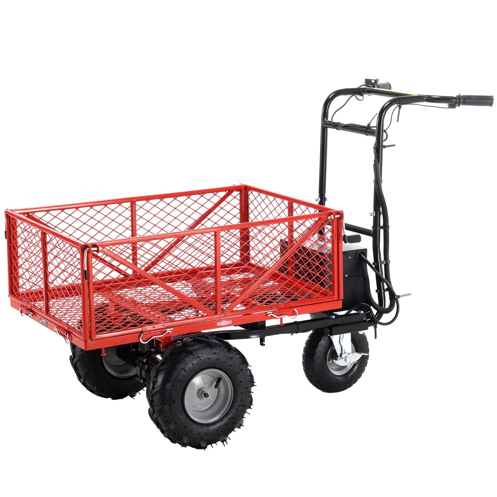 Electric Wheelbarrow 500 lb Capacity Powered Utility Cart gallery