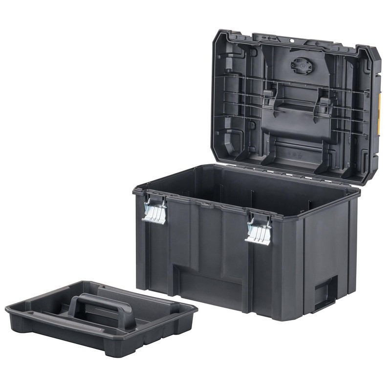 DEWALT TSTAK Tool Box, Extra Large Design, Removable Tray for Easy Access to ... gallery