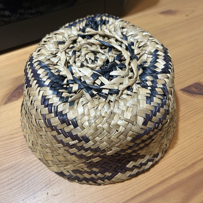 Seagrass Foldable Collapsible Woven Basket Handles Farmhouse Decor Neutral gallery