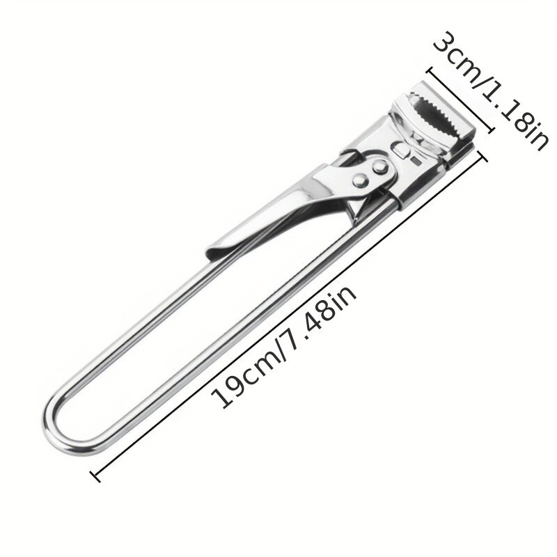 3X Adjustable Multifunctional Stainless Steel Can Opener Jar Lid Gripper Kitchen gallery