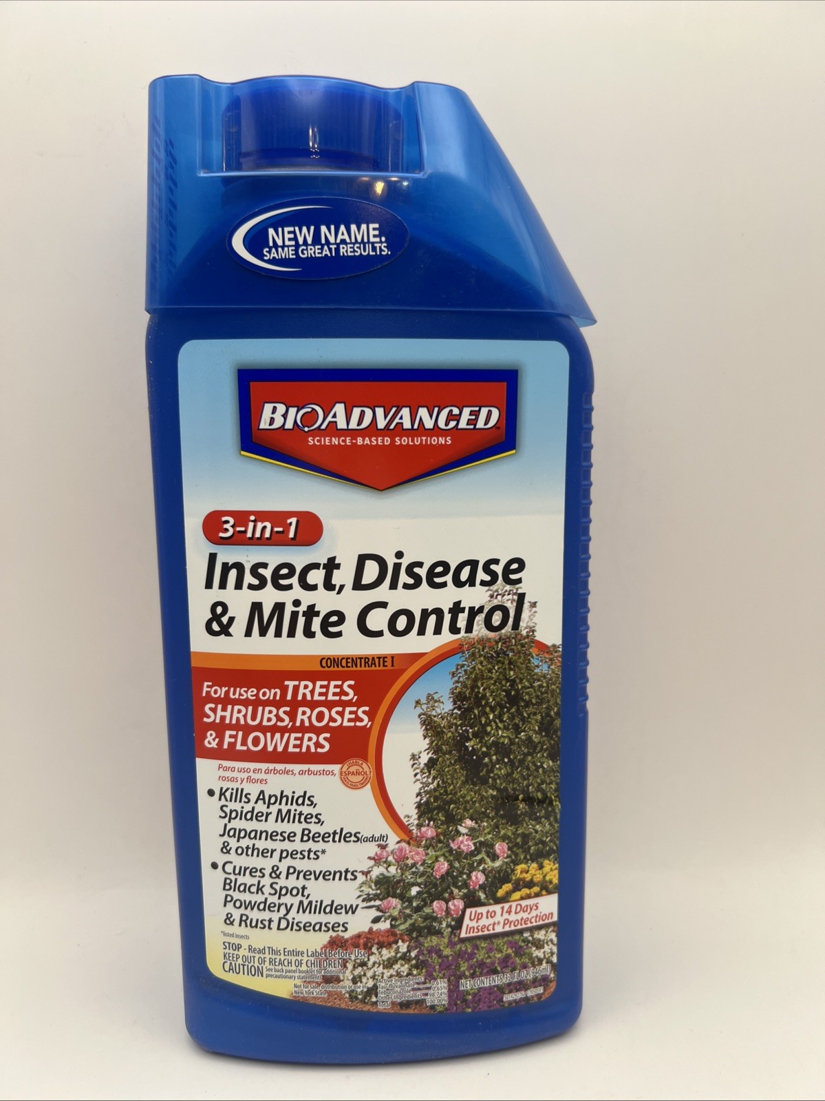 BioAdvanced 92564-63 Disease and Mite Control, Liquid, Spray Application, 32 oz gallery