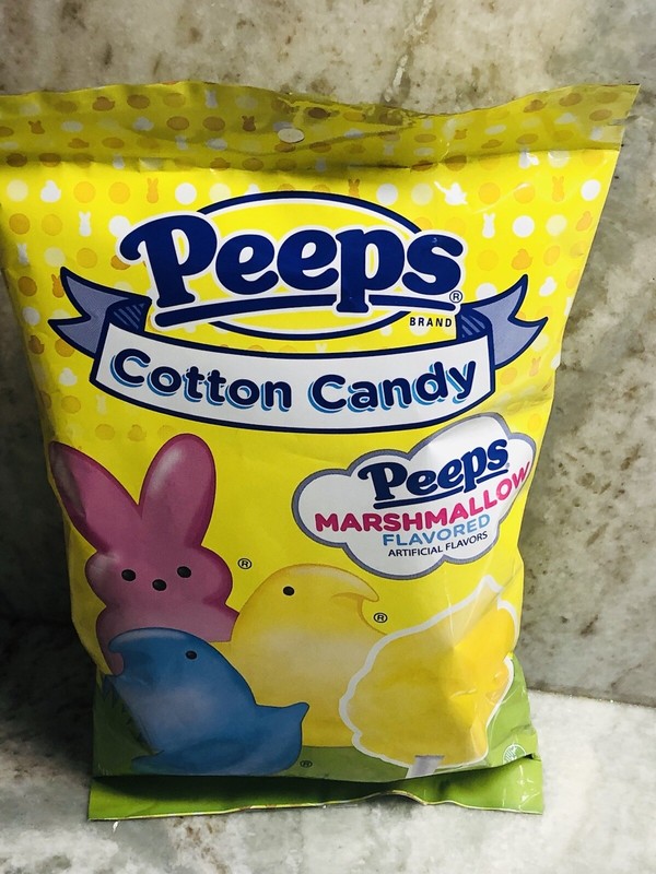 Peeps Marshmallow Flavored Cotton Candy:20Z/56gm. Easter-Brand New See Below gallery