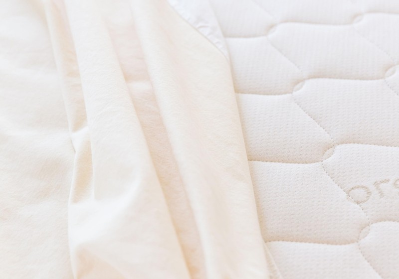 Organic Waterproof Mattress Protector Pad Washable & Reusable Fitted Stretch Kni gallery