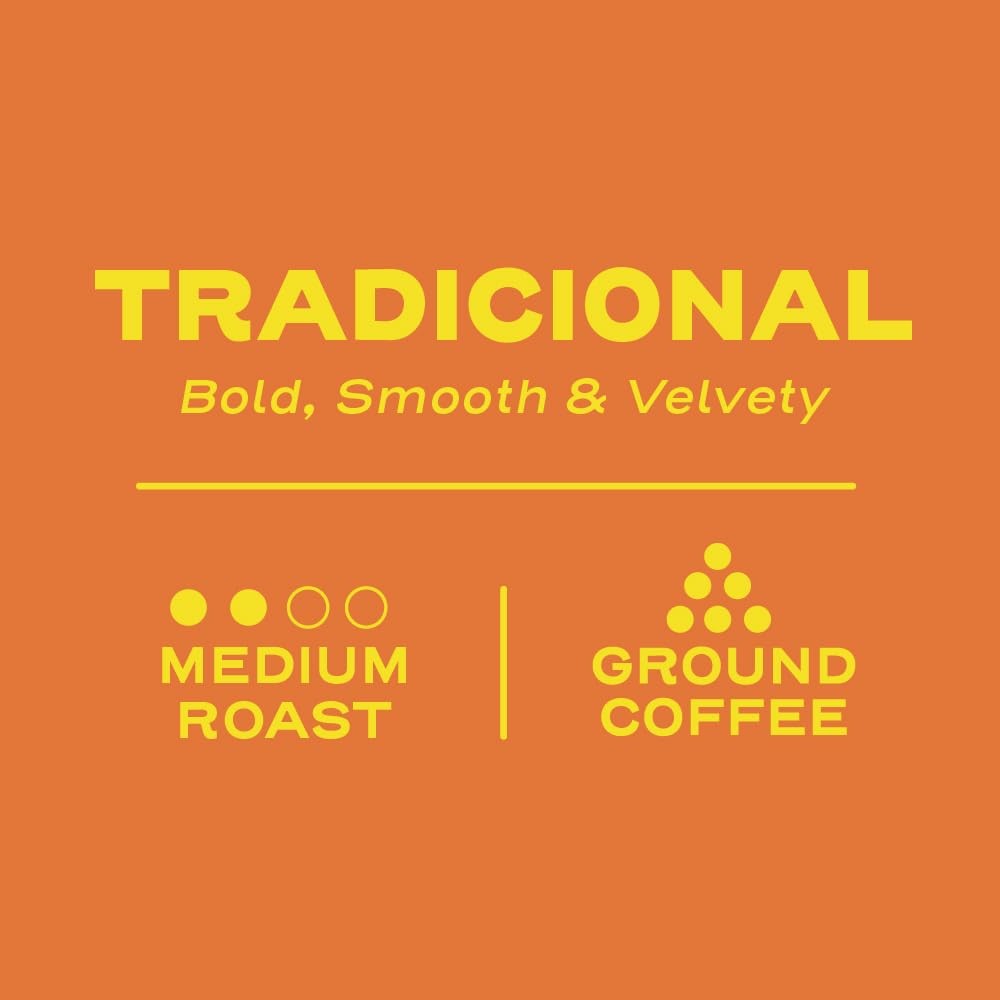 Tradicional Medium Roast Ground Coffee, 10 oz gallery