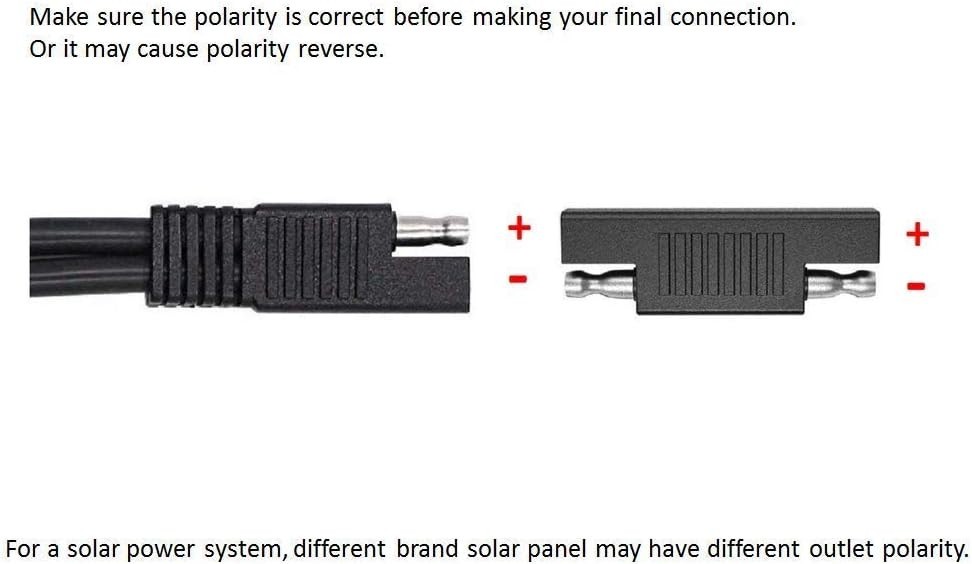 SAE Polarity Reverse Adapter Connectors for SAE to SAE Quick Disconnect Exten... gallery