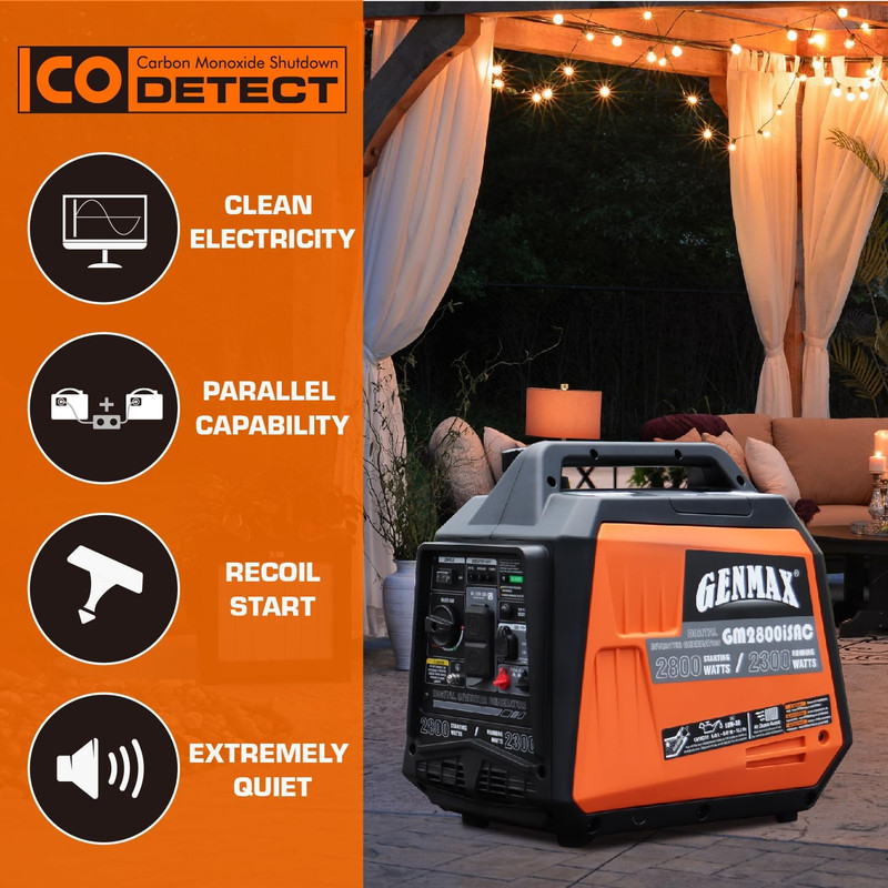Generator，Epa Compliant, Eco-Mode Feature, Ultra Lightweight for Backup Home Use gallery