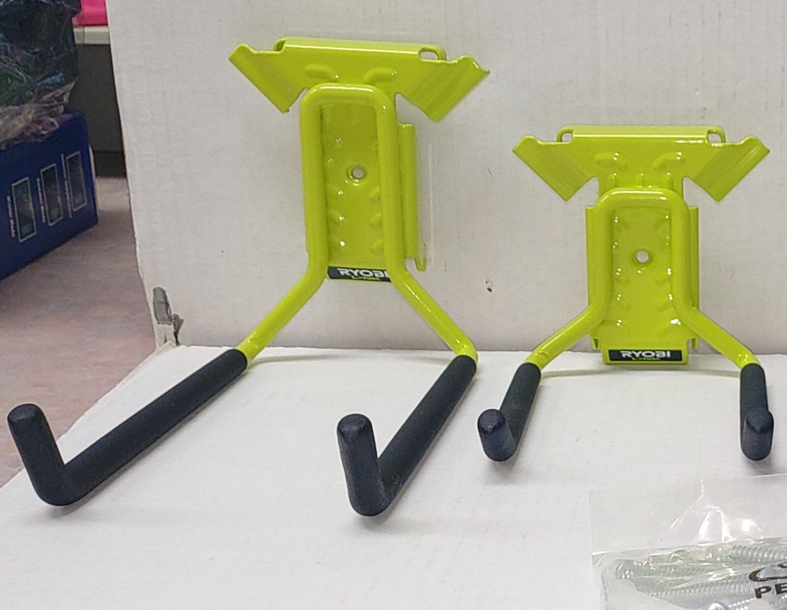 Ryobi Link 4 Piece Modular Storage Wall Mount Utility Hooks Free Shipping gallery
