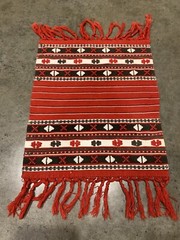 Loomed Rug Placemat Table Runner Trivet 16” X 11”
