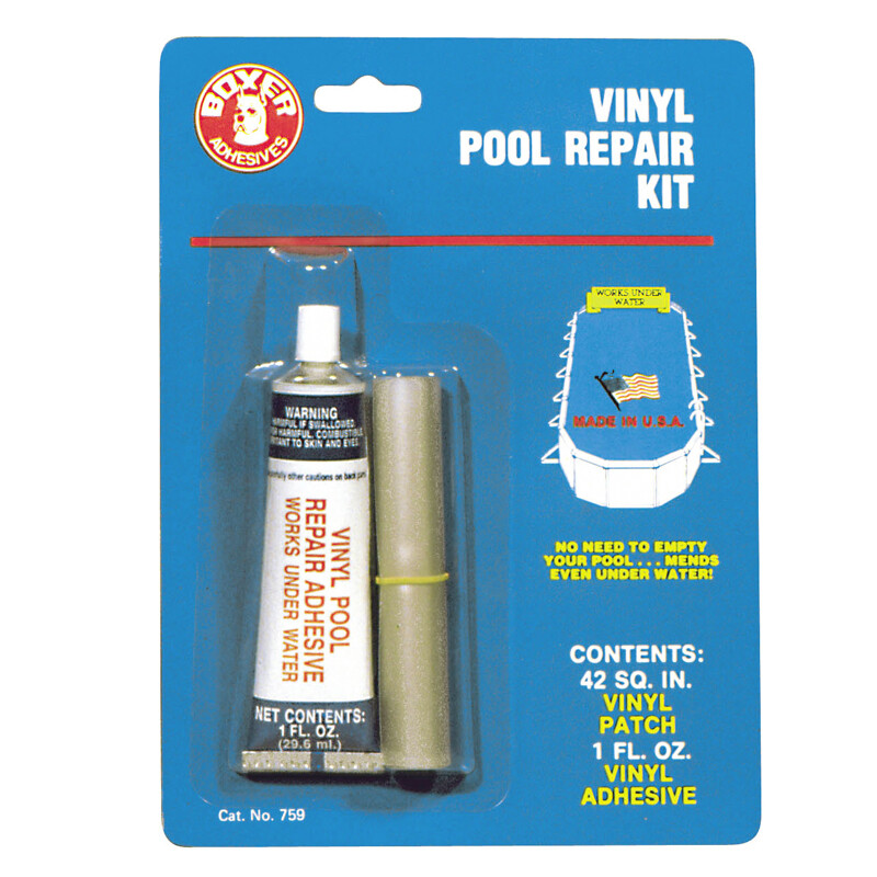 Boxer 759 Swimming Pool Vinyl Underwater Patch Kit Above Ground In-ground Liner gallery