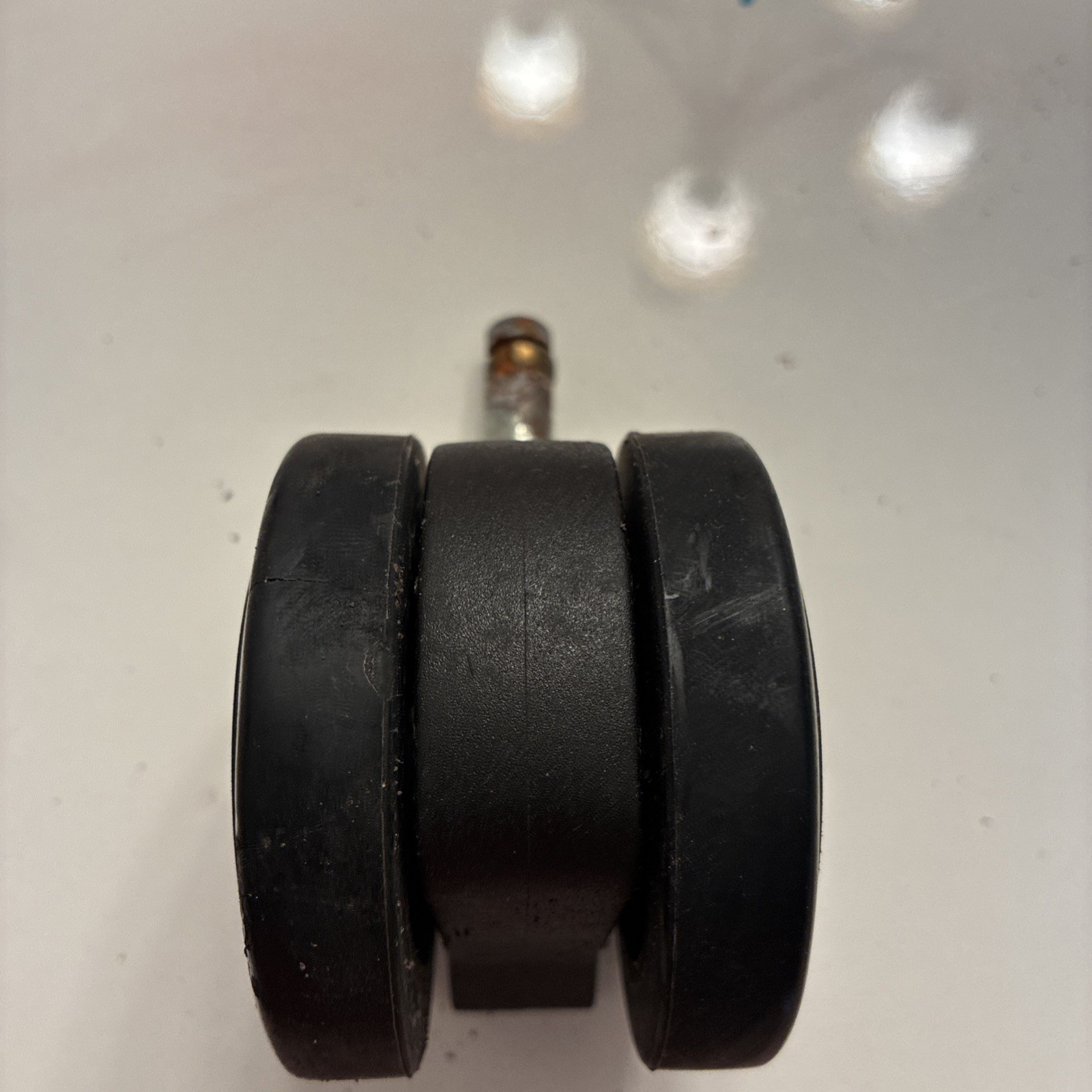 (1) Genuine Weber Grill Caster for some Genesis, Spirit, Summit Scratch gallery