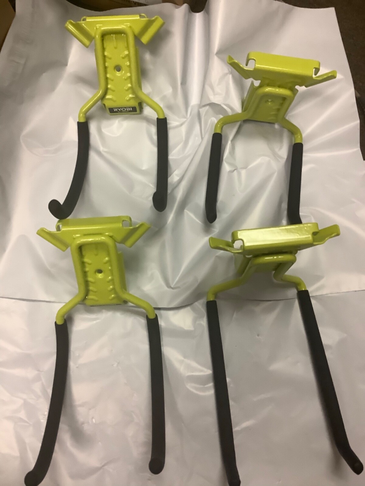 Ryobi Link 4 Piece Modular Storage Wall Mount Utility Hooks Free Shipping gallery