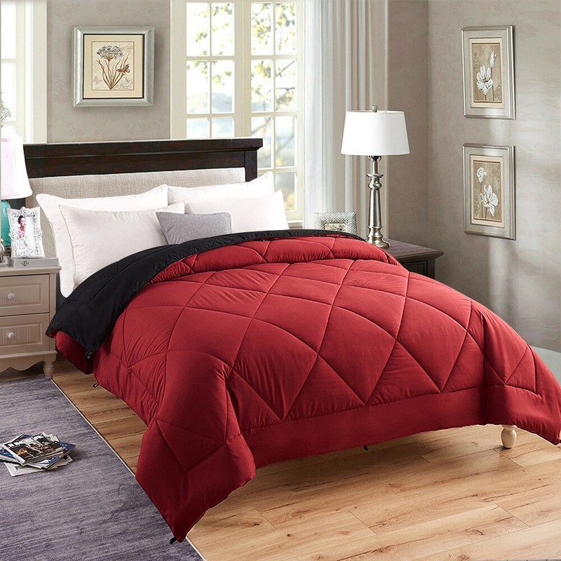 Premium Down Alternative Comforter All Season Reversible Comforter Ultra Soft gallery