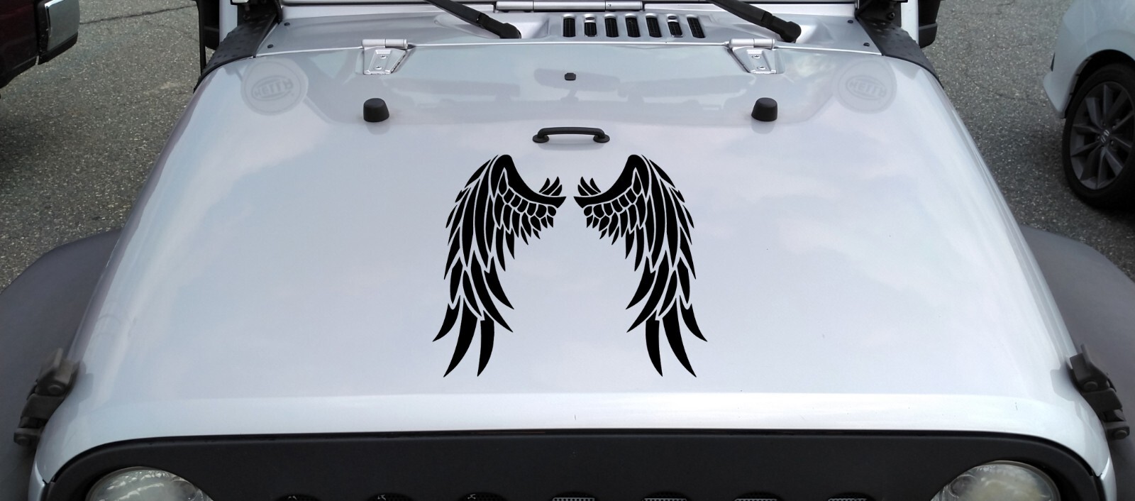 Angel Wings Vinyl Decal V1 | Custom Wing Stickers | Die Cut Sticker gallery