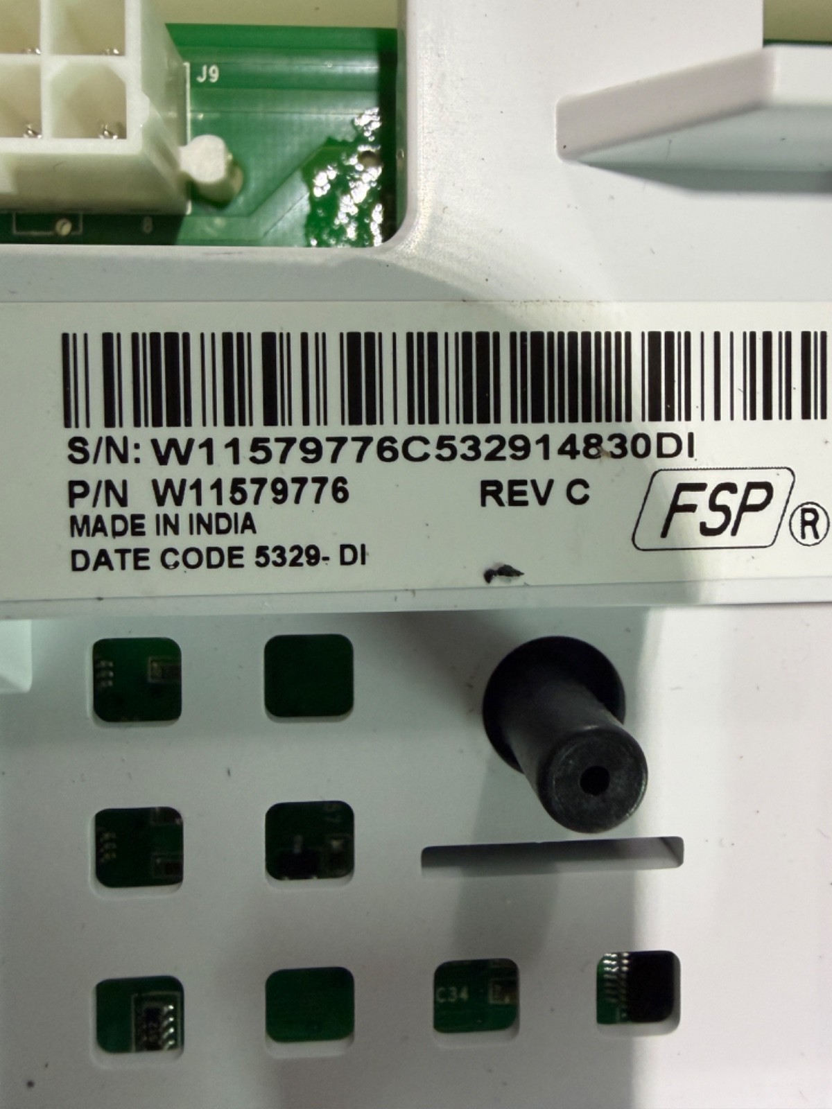 W11579776 Whirlpool Washer control board gallery