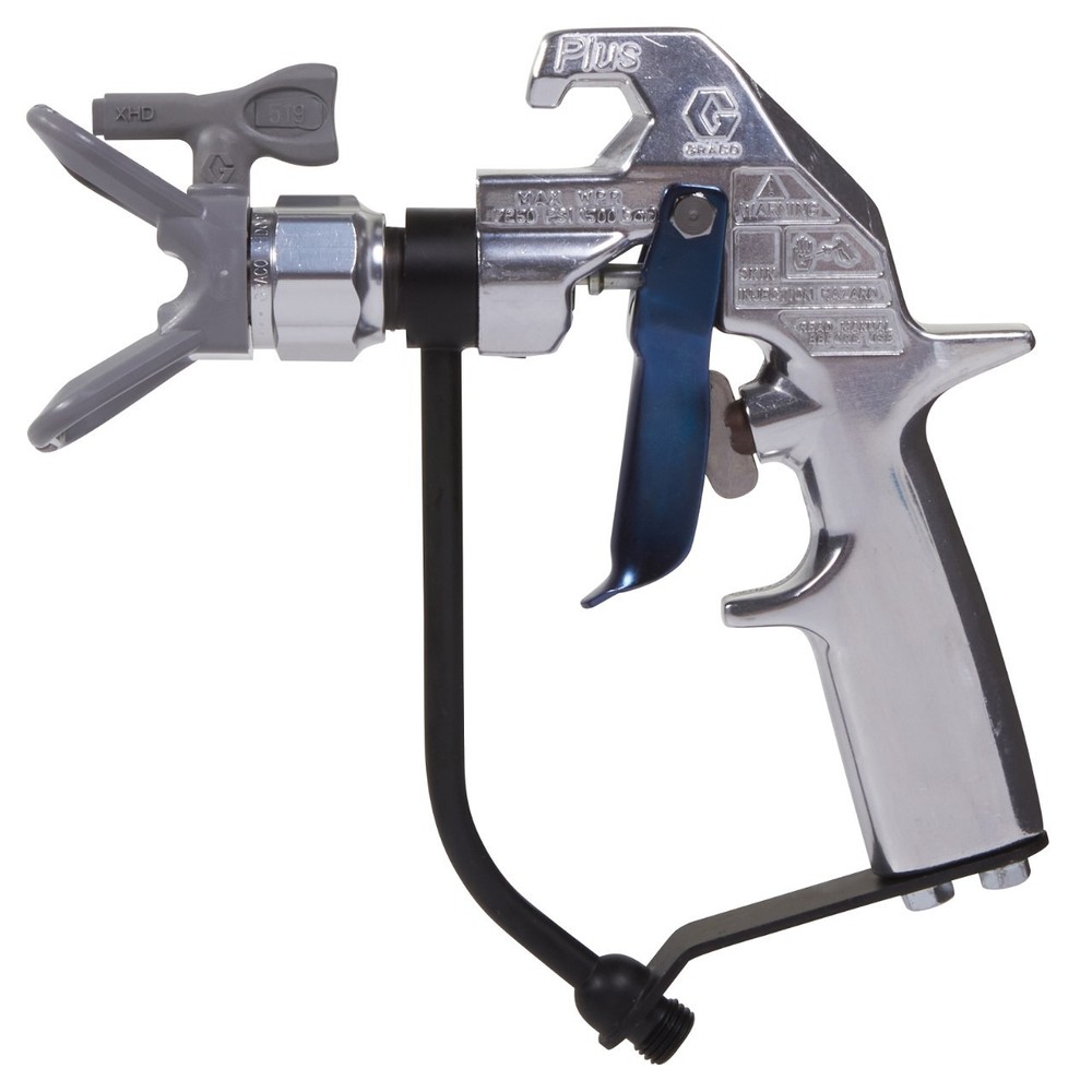 Graco Silver Plus HP Airless Spray Gun 273334 7250 PSI w/ XHD519 Tip