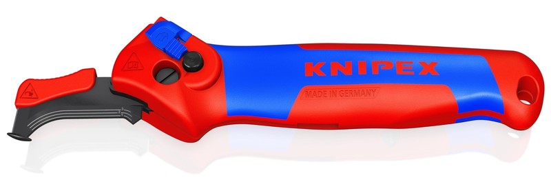 KNIPEX 1650145SBA Ratcheting Insulation Knife Fixed Blade Ergonomic Grip Tool gallery