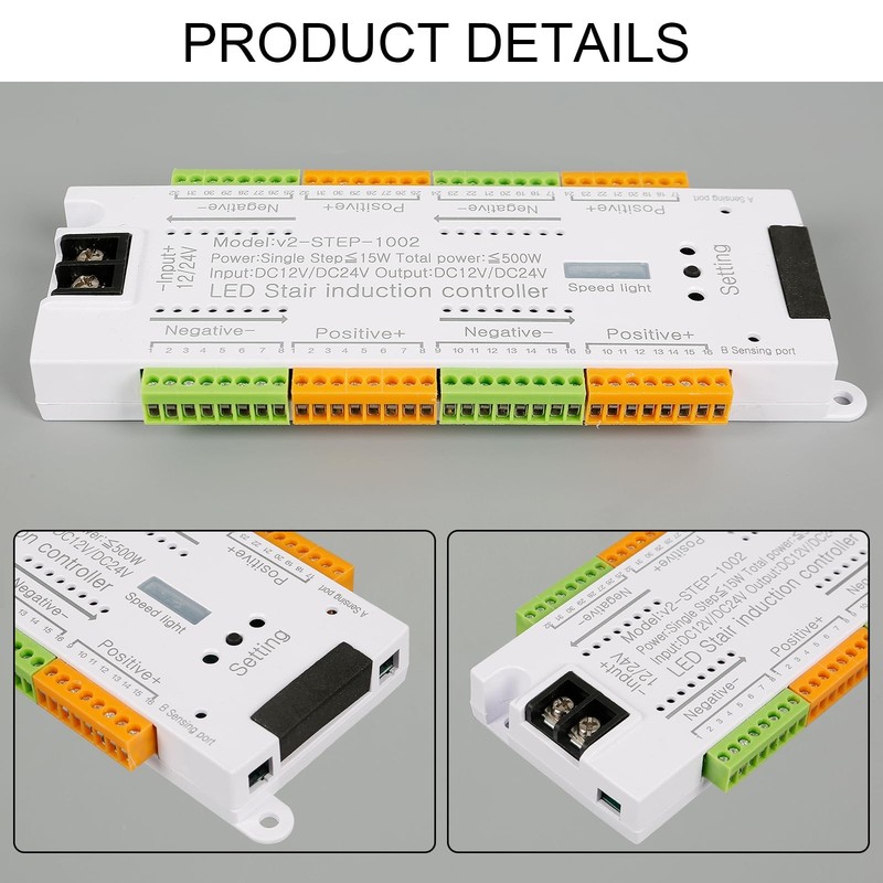 Copgge Motion Sensor LED Stair Light Controller Stairway Lighting Neutral gallery