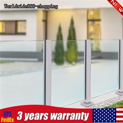 Glass Railing Post Mid Post 91cm 304 Stainless Steel Balustrade for Balcony Deck