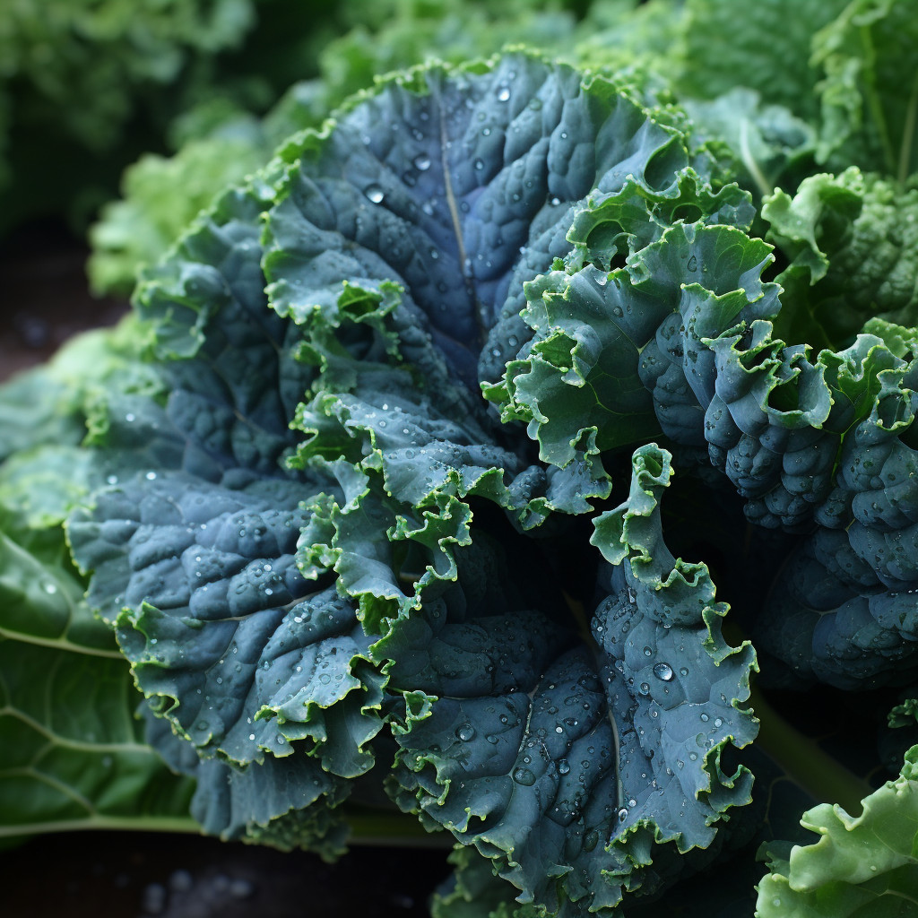2000+ White Russian Kale Seeds - 100% Heirloom - Non-GMO - Open Pollinating gallery