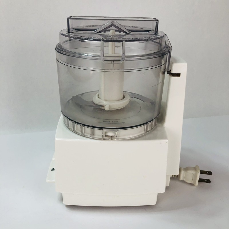 Cuisinart Mini-Prep Food Processor DLC-1 21 oz White 250 Watt VTG Tested Works gallery