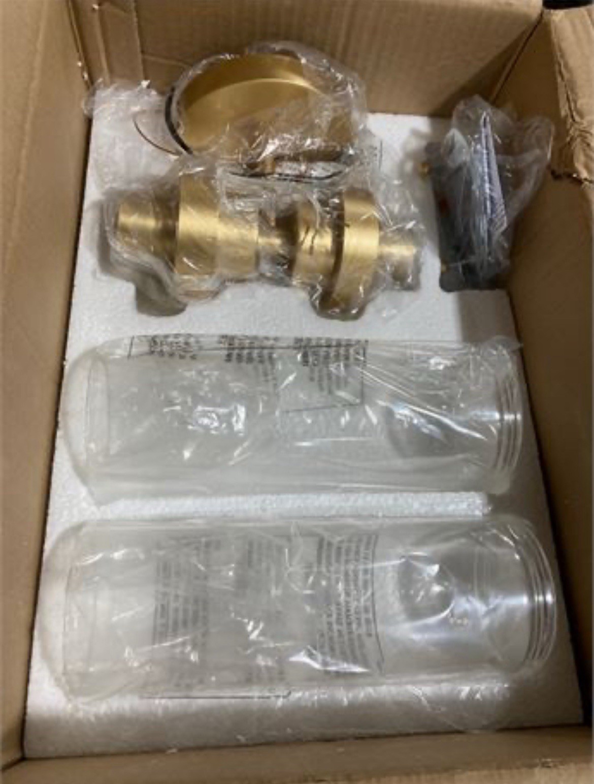 Emak Modern 22 Inch Gold Bathroom Light Fixtures Over Mirror, Cylinder Bathro... gallery