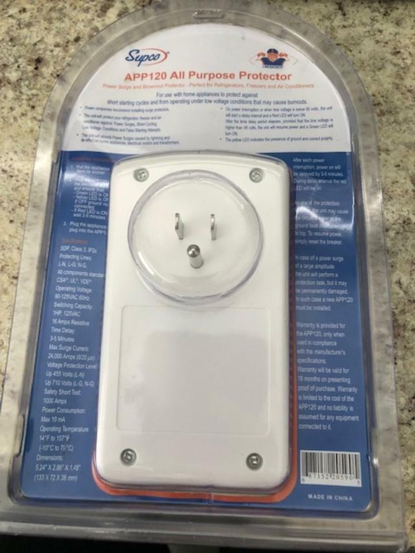 APP120 Refrigerator Surge Protector gallery