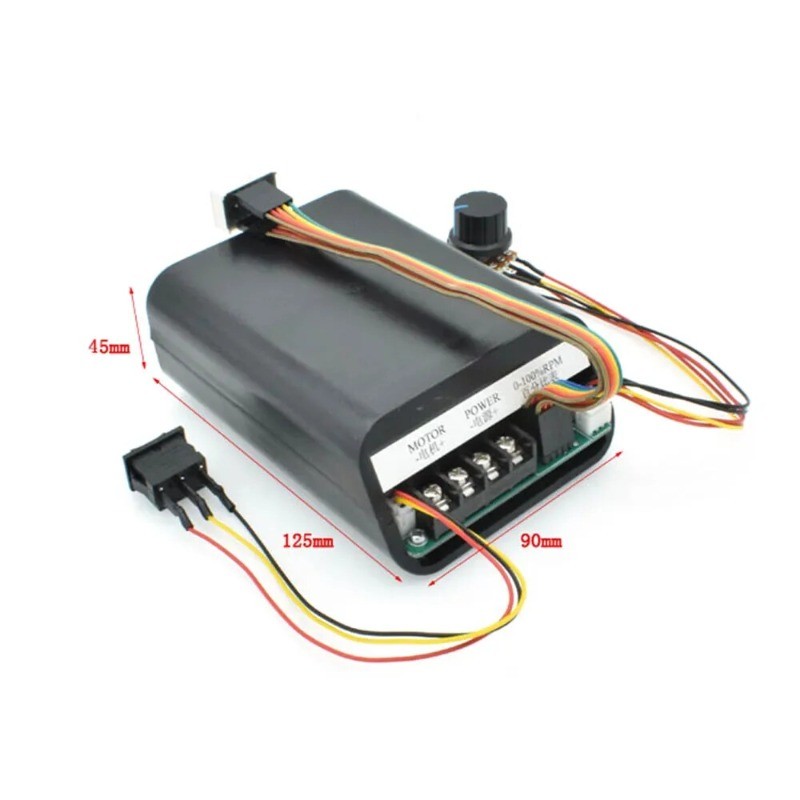 DC Brush Motor Speed Reducer Governor Forward and Reverse Reversing Switch