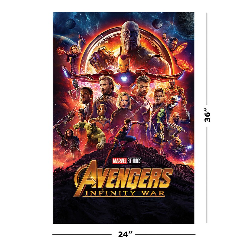 Avengers: Infinity War - Movie Poster / Print (Regular Style) (Size: 24" X 36") gallery