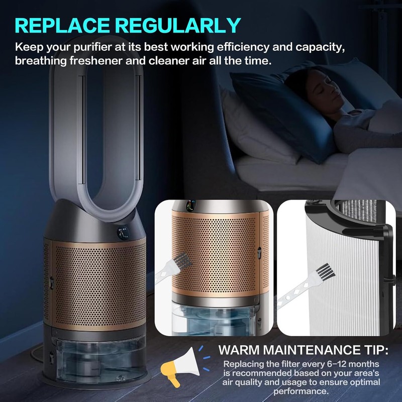 Replacement Filter for Dyson-combi glass hepa + carbon filter PH04,... gallery