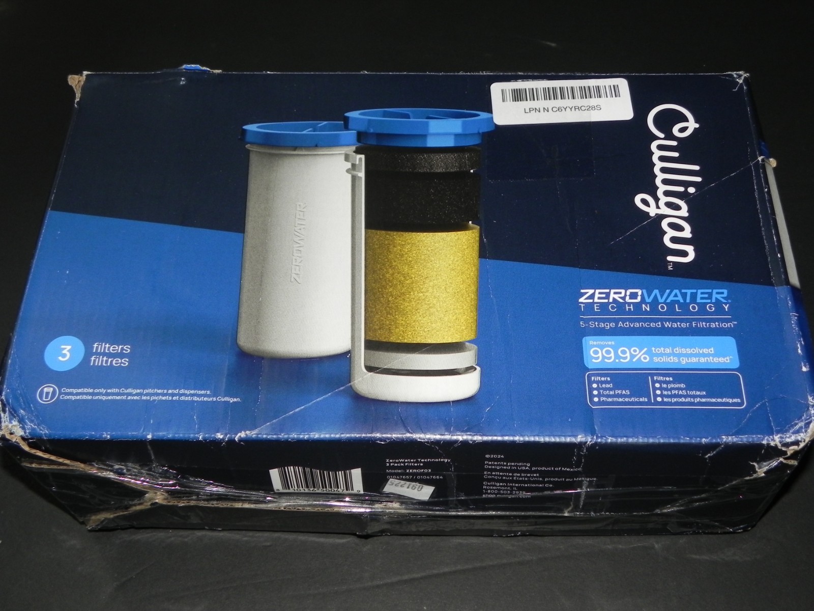 Culligan with ZeroWater Technology Replacement Filter 5-Stage Water Filter gallery