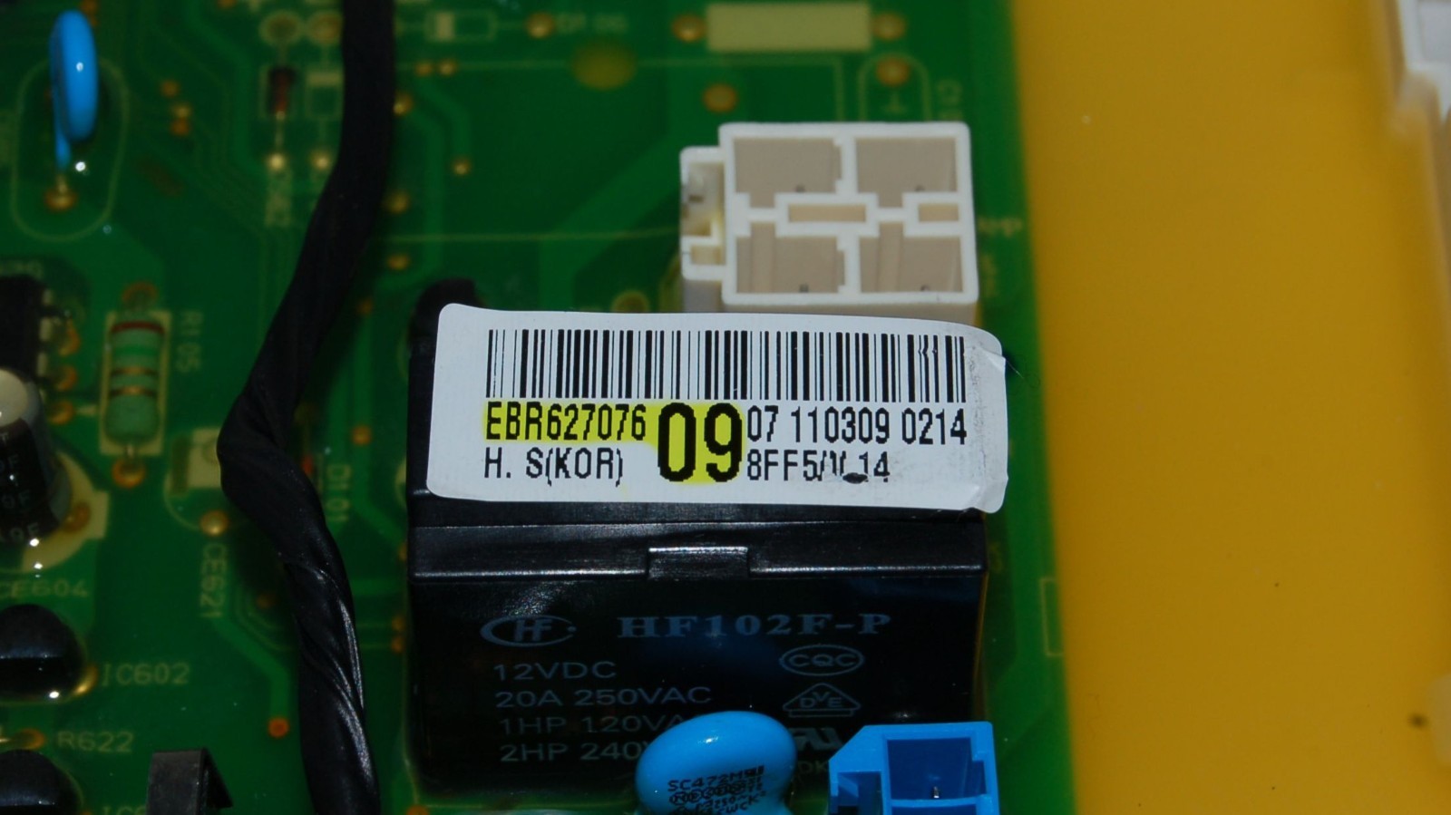 LG Dryer Control Board - Part # EBR62707609 I EBR63615903 gallery